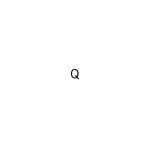 差替式ゴム印単品 高さ2.0mm×横幅2.6mm 文字「Q」