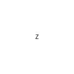 差替式ゴム印単品 高さ2.0mm×横幅2mm 文字「Z」