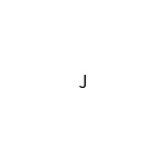 差替式ゴム印単品 高さ2.8mm×横幅2.2mm 文字「J」