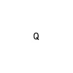 差替式ゴム印単品 高さ3.2mm×横幅3.2mm 文字「Q」